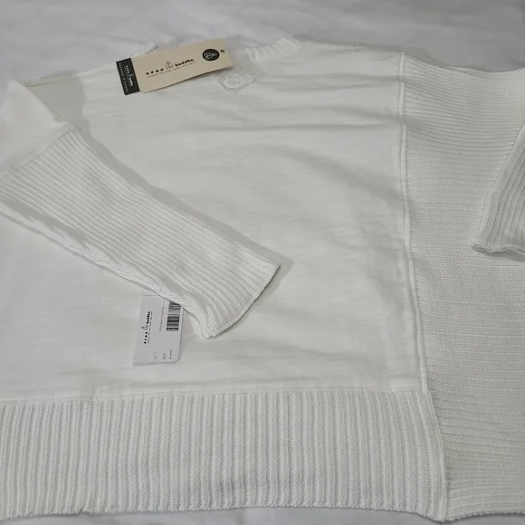Neon Buddha South Beach Asymmetric Sweater‎ Size Med NWT